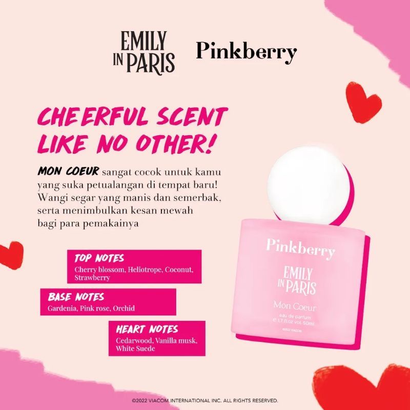 PINKBERRY x Emily In Paris EDP