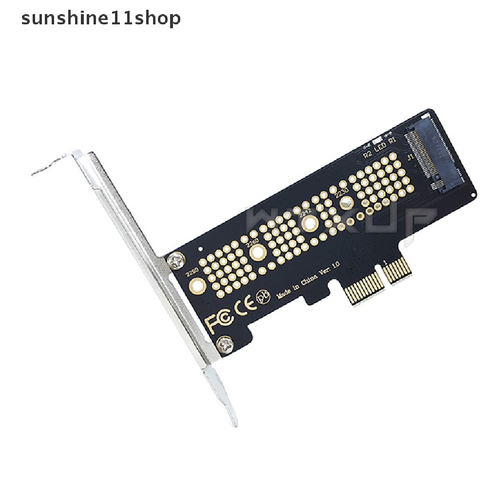 Sho NVMe PCIe M.2 NGFF SSD To PCI-E X1 Adapter Card PCI-E M.2 Dengan Adaptor N