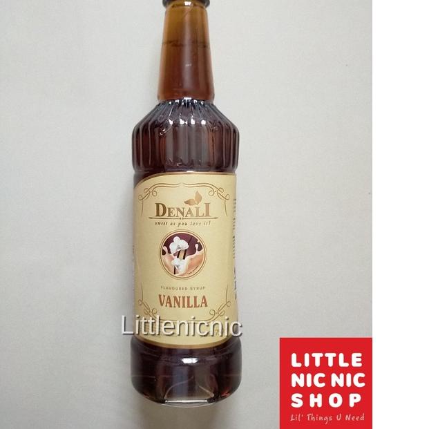 

➹ Sirup Denali Vanilla Flavoured Syrup minuman cafe ❁