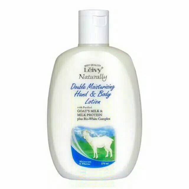 Leivy Hand & Body 270ml Goats Milk (HBL) / body lotion / leivy.