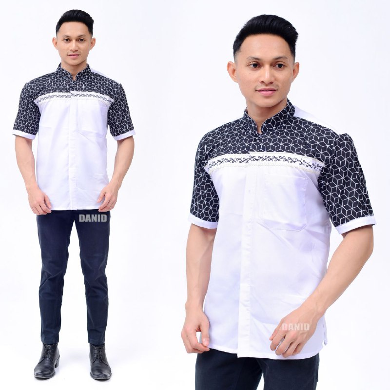 new JASKO koko kobata||Baju Koko bordir Lengan pendek fashion muslim pria terbaru 2023