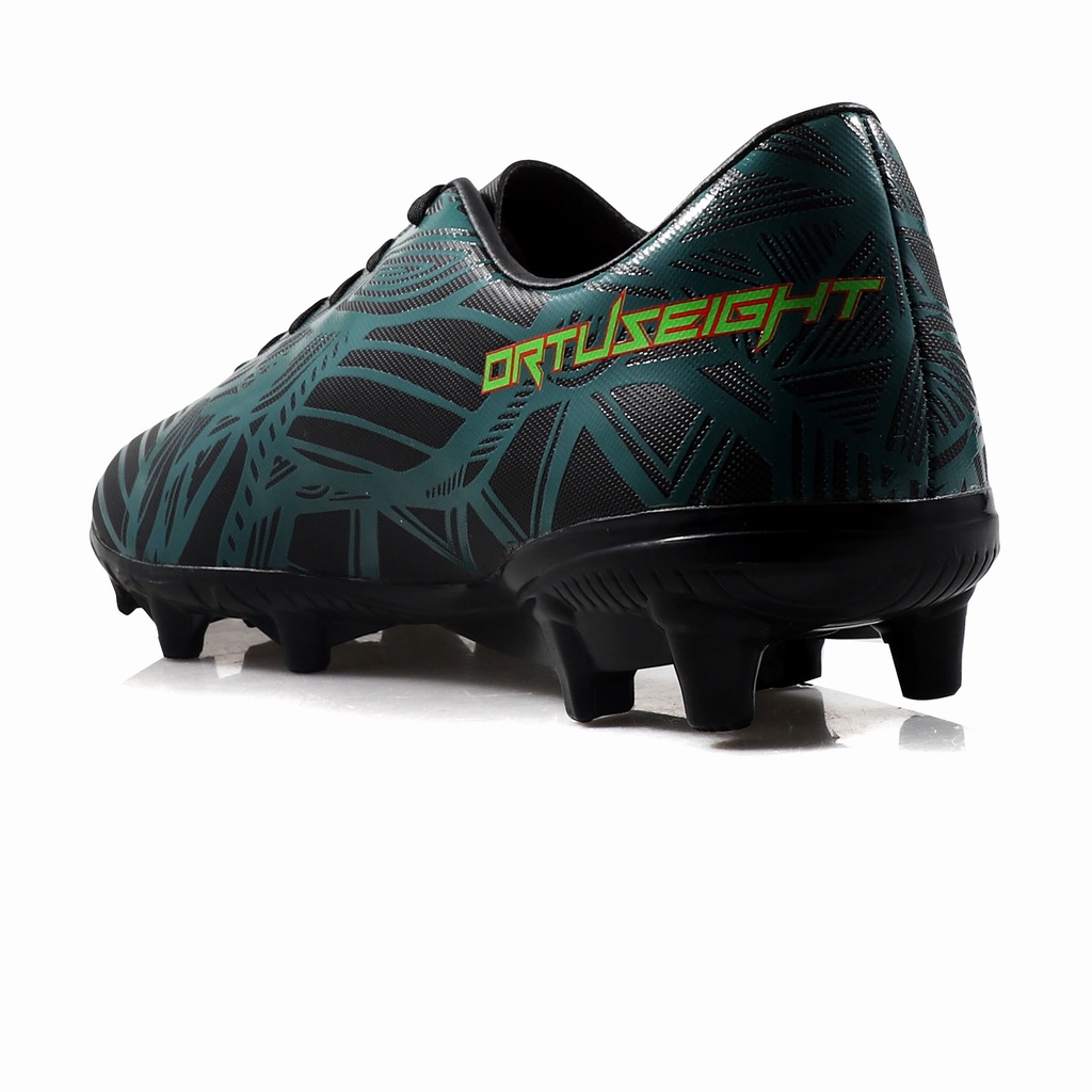 SEPATU BOLA ORTUSEIGHT AZTEC FG - GREEN BLACK (100% ORIGINAL)