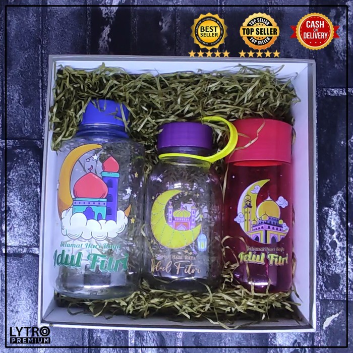 

Parcel - Hampers Lebaran Idul Fitri Tumbler - Botol Minum Custom