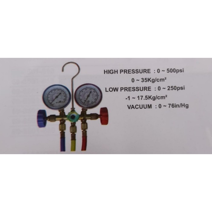 Regulator FREON Set R12 - HS1053 - wipro