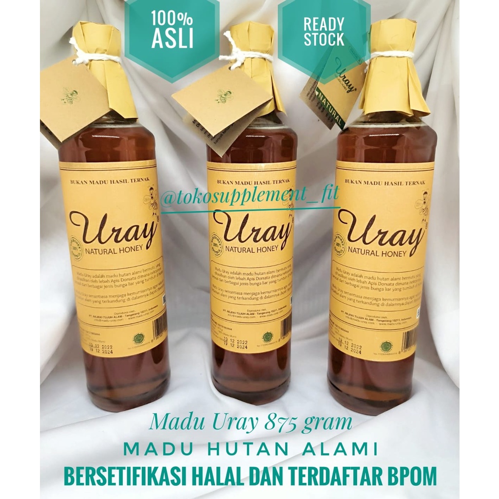 

URAY madu murni alami & asli 640mL BPOM & HALAL