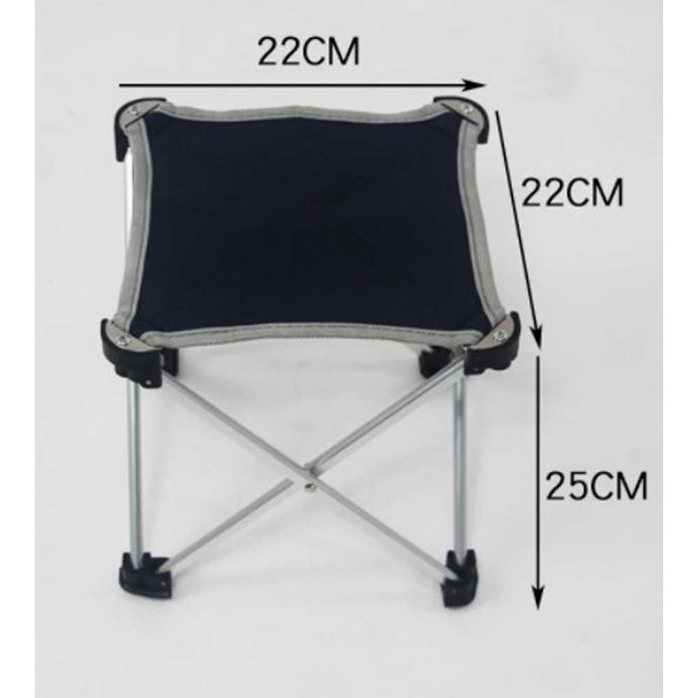 AEF Kursi Lipat Portable Memancing Outdoor Fishing Stool Chair - AE22