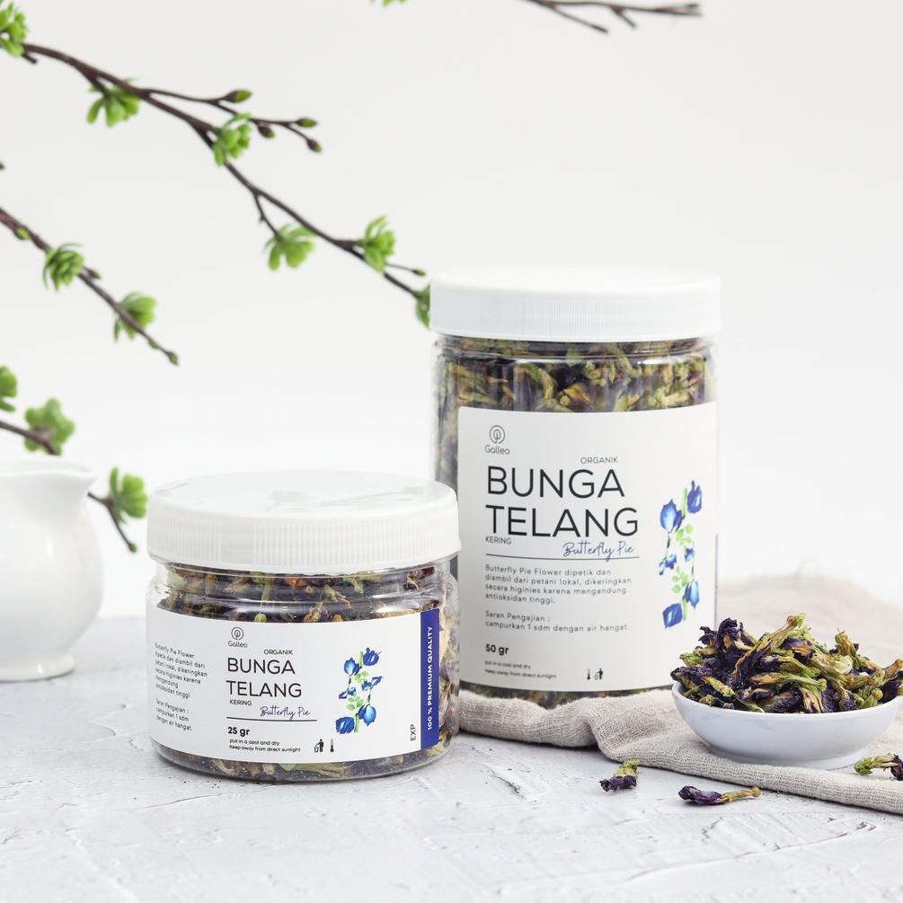 

(♥C6369] Teh Bunga Telang Kering Organik / Butterfly Pea Organic