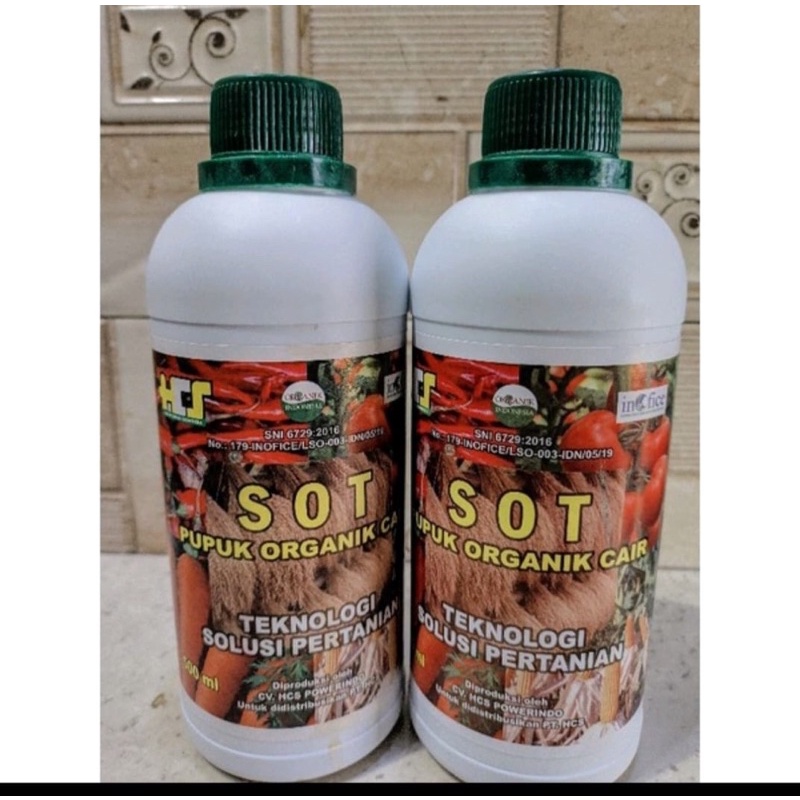 SOT HCS 500ml PUPUK ORGANIK