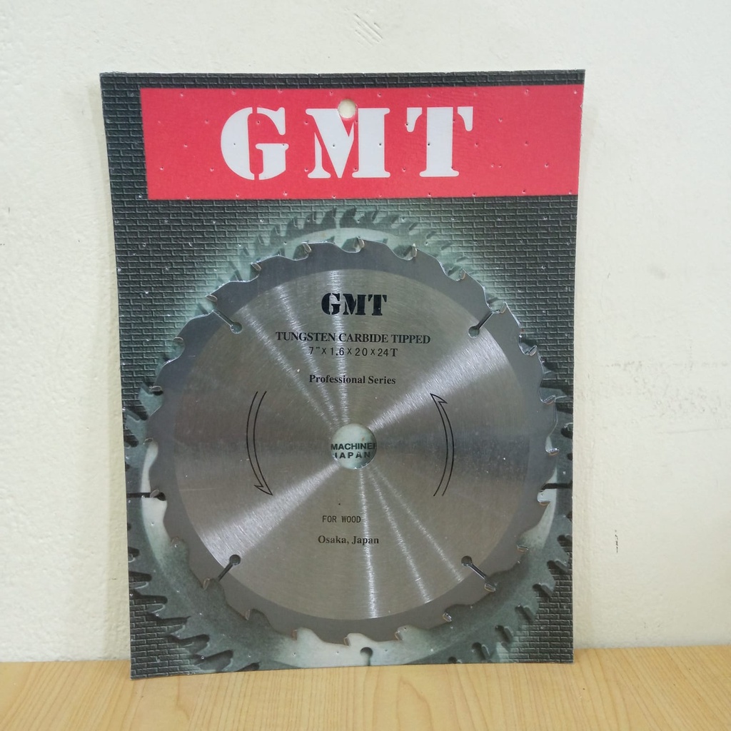 Tokofinaaaa Mata Gergaji Kayu Circular Saw 7" X 24 Gmt Tipis Gmt Mata Circle Saw Blade 7X24T (Super