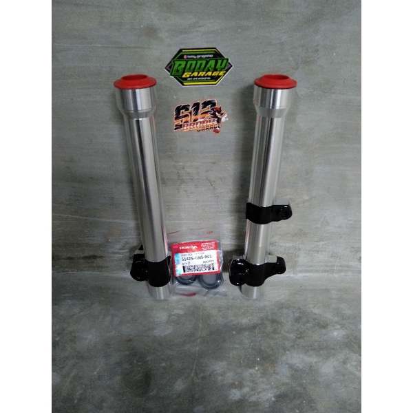 Bottom Tabung Shock Supra X 125 Bubut Bening