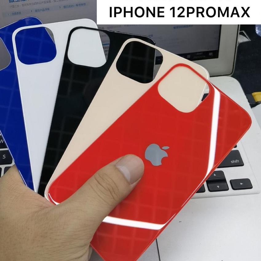◙ Anti Gores Belakang Iphone 12 Iphone 12 Pro Iphone 12 Pro MAX Tempered Glass Back Looks Like ✾