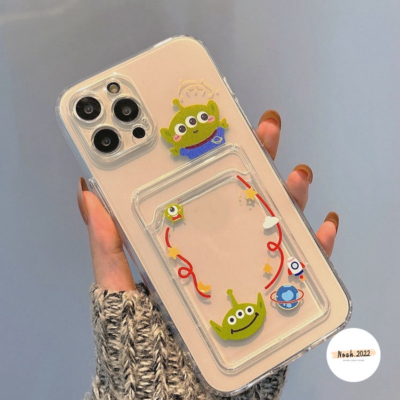 Slot Case OPPO A15 A15s A16 A3s A7 A5s A12 A12e A95 A74 A54 A35 A11K Shockproof Kartun Losto Lembut Bening Dompet Casing Ponsel Tpu Cover