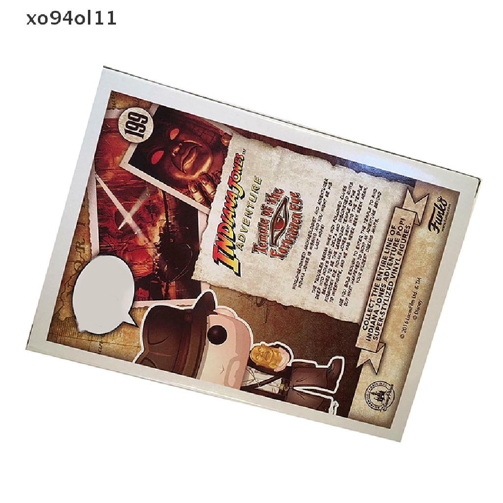 FUNKO Xo Indiana Jones #199funko New/Kotak! Free Pelindung PACKAGING Untuk Pengiriman! Ol