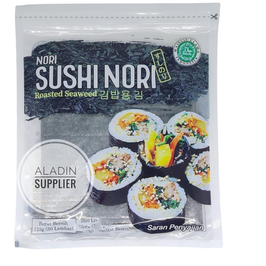 

➭ Sushi Nori Halal isi 50 lembar ➦