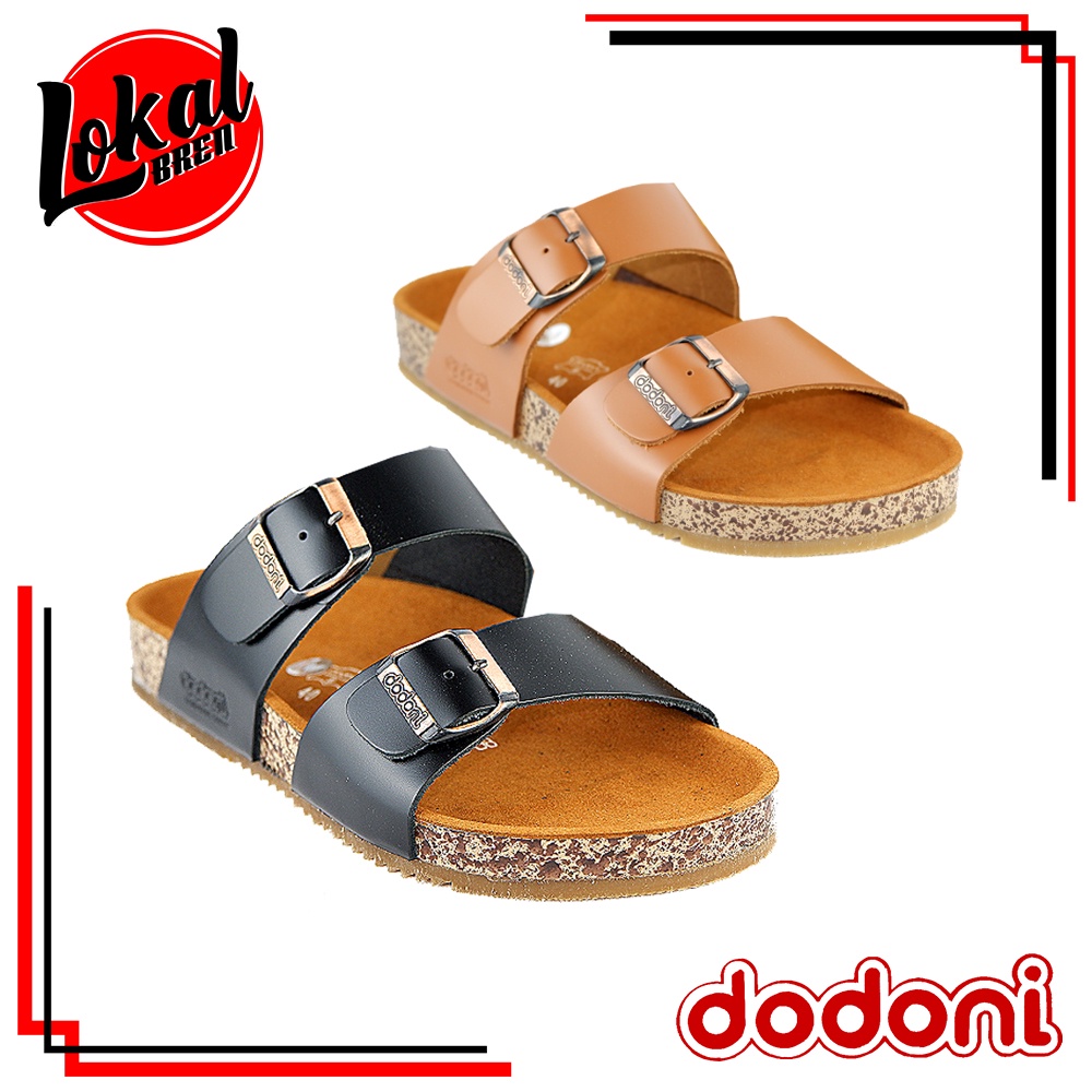 Sandal Slide Kulit Pria Dewasa DODONI NL 919 Original