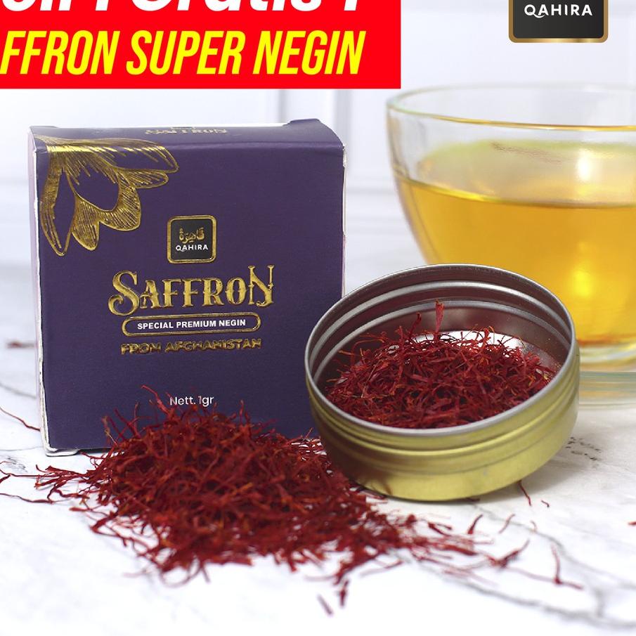 

♧ Qahira Saffron Buy 1 Get 1 Free Afghanistan Asli Premium Saffron Grade A++ Afghanistan Super ℮