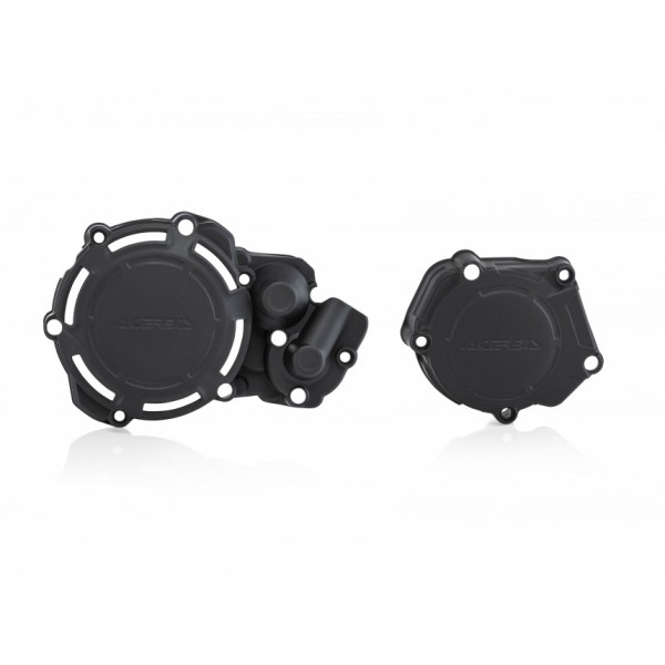 COVER ENGINE ACERBIS X-POWER KIT - BLACK - YZ 250 05-23