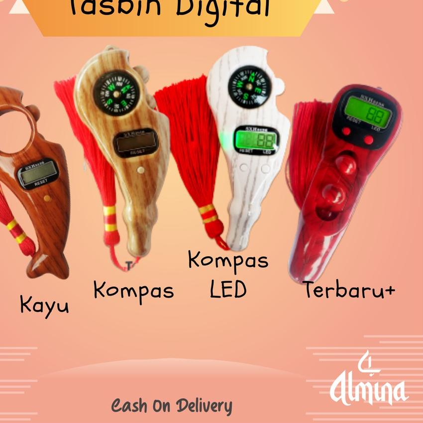 ✻ ZIKIR DIGITAL TASBIH DZIKIR DIGITAL ALAT HITUNG ZIKIR DZIKIR ALMINA ➽