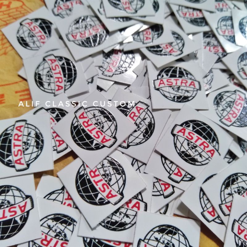 stiker astra internasional old logo stiker pemanis komponen sepeda motor honda