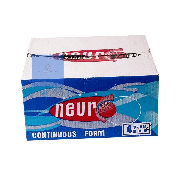 

Terlaris Continous Form 91/2 X 11 4 Ply/2 ( K4/2 Neuro ) Ncr / Kertas Komputer