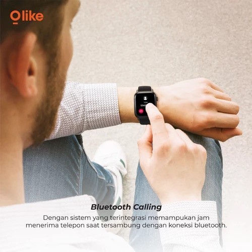 Olike W12C / W13C Smartwatch Bluetooth Call - Garansi Resmi