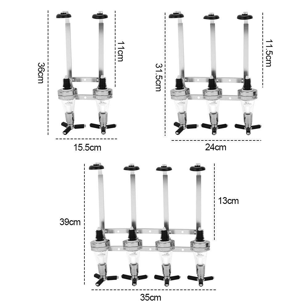 Solighter Bar Dispenser Minuman2Per3 /4 Bottle Bar Tools Fixing Bracket Minuman