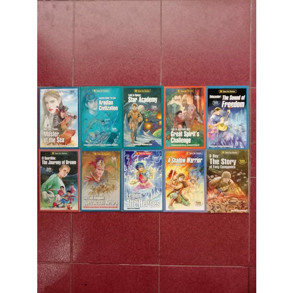 Pustaka Lebah - Choose Your Adventure Buku Interaktif