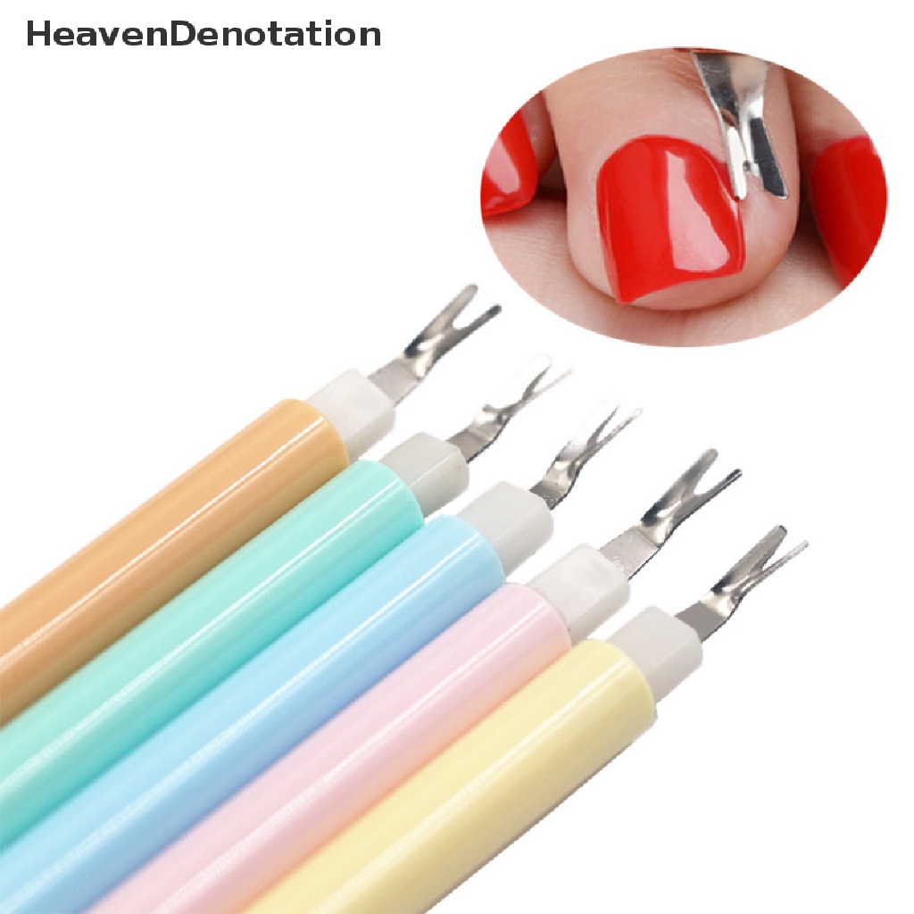 [HeavenDenotation] Nail Cuticle Trimmer Pusher Skin Remover Cutter Manicure Pedicure Perawatan Nail Art HDV