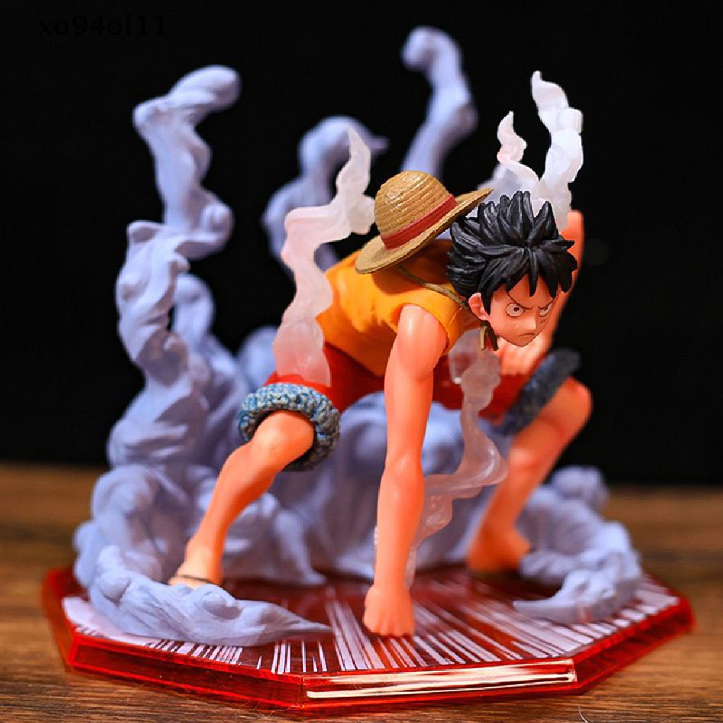 Xo One Piece Anime Figure Luffy Gear2 Fighg Stance Action Figurines Model Pvc OL