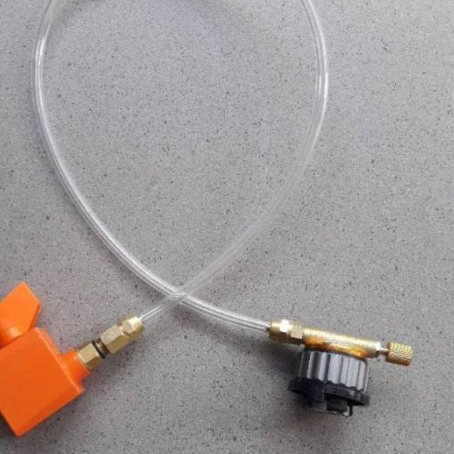 ☜ ALAT REFIL TABUNG GAS PORTABLE + TABUNG CANISTER  ALAT ISI ULANG GAS PORTABLE  HICOOK ✲