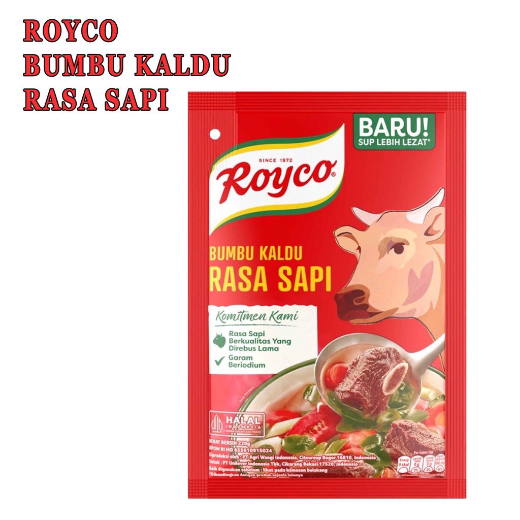 BUMBU * DAGING SAPI PILIHAN * ROYCO * 220g