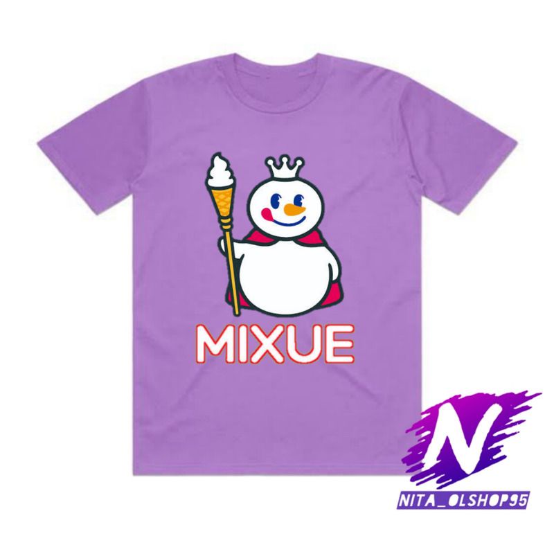 kaos anak baju anak mixue