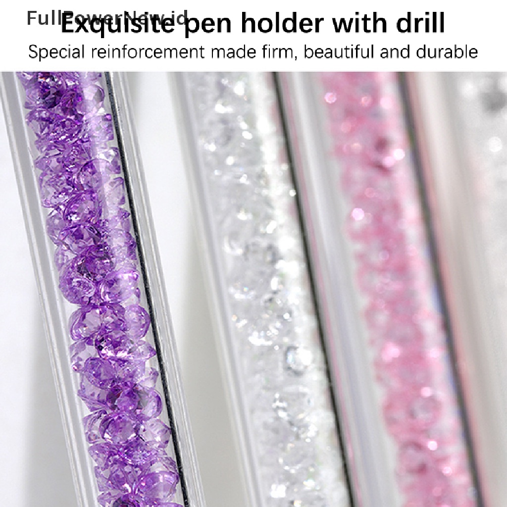 Power 1Pc Dual-ended Silicone Nail Tools Silikon Berlian Imitasi Kutek Ukir Pen ID