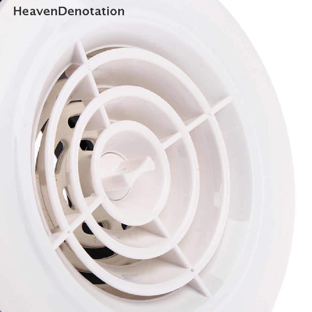 [HeavenDenotation] Penutup Ventilasi Udara Adjustable ducg Bulat Plafon Dinding Lubang Kisi Ventilasi Udara HDV