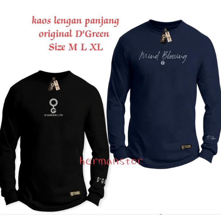 TERMURAH Kaos Greenlight lengan panjang kaos ariel terbaru kaos distro kaos pria