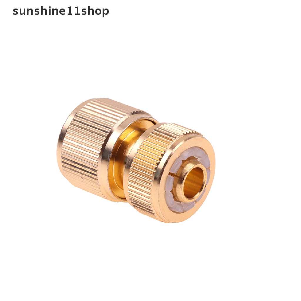 Sho Adaptor Selang Lapis Tembaga Bahan Aluminium alloy, Sambung Taman Untuk Irigasi Penyiraman N