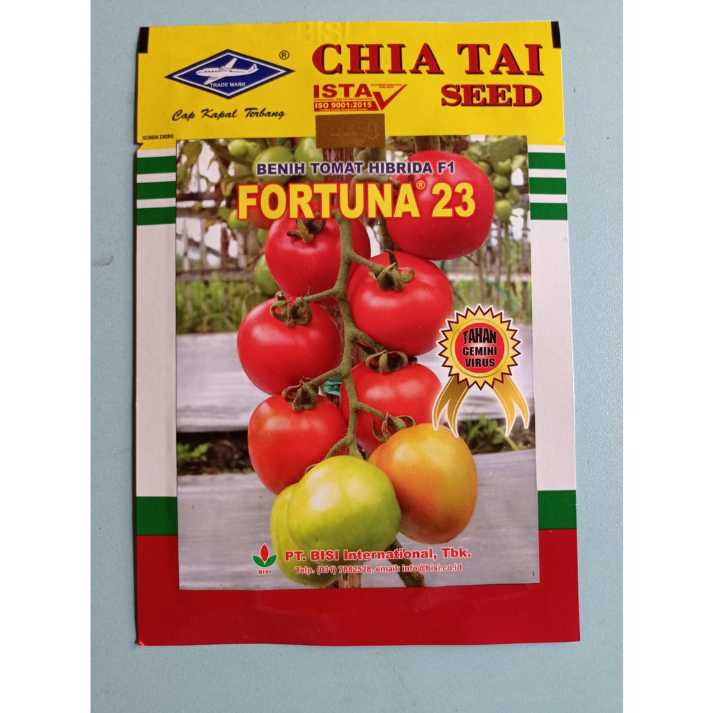 Benih Tomat Hibrida F1 FORTUNA 23 5gr Cap Kapal Terbang