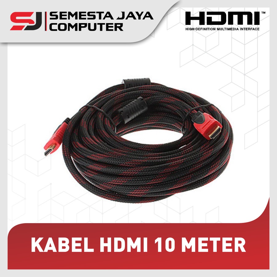 KABEL HDMI 10 METER JARING