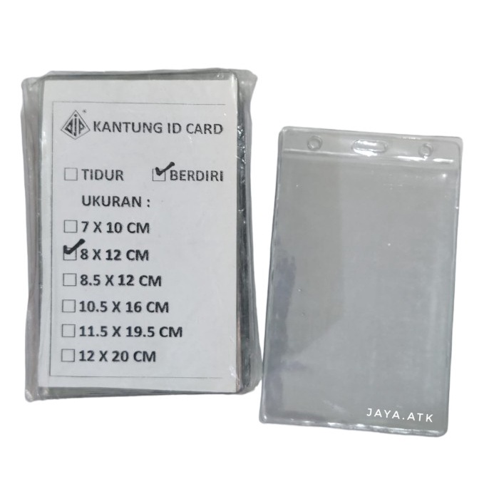 

NAME TAG ID CARD B2 8 X 12 CM TIPIS MURAH PLASTIK NAMA PANITIA SEMINAR