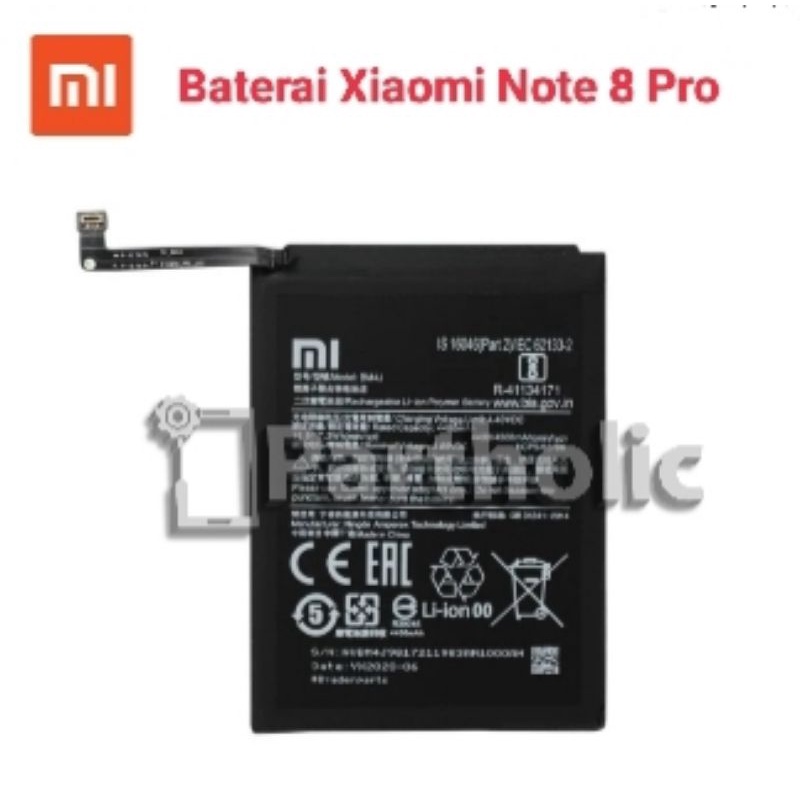 Baterai Xiaomi Redmi Note 8 Pro Original