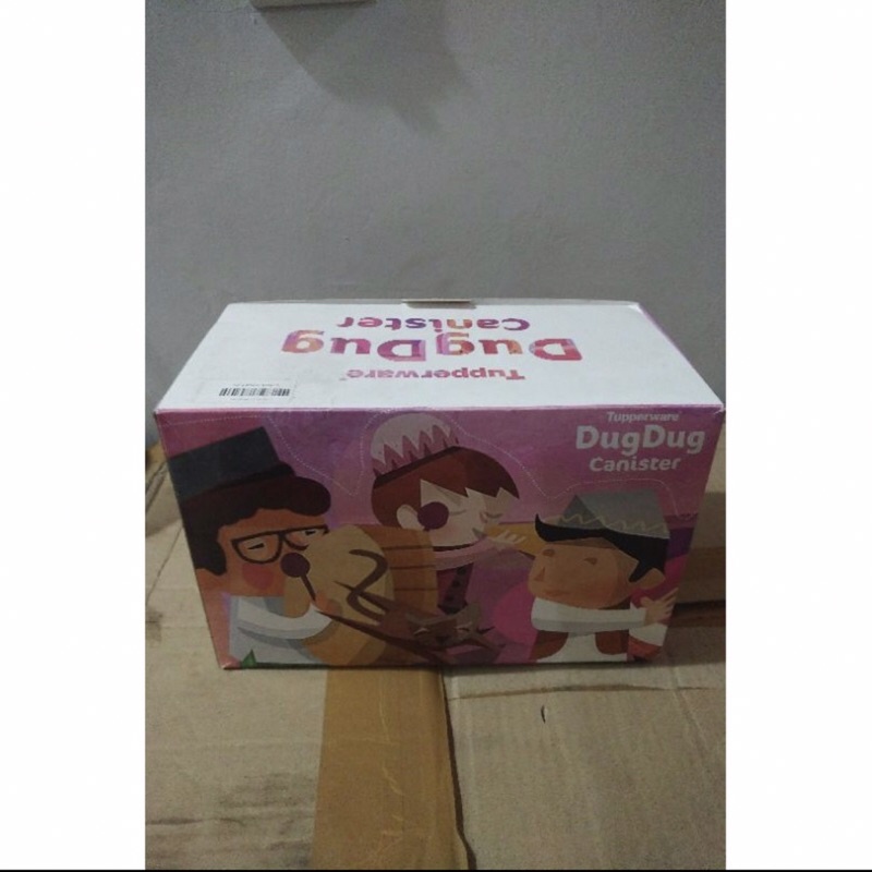DugDug canister Tupperware original