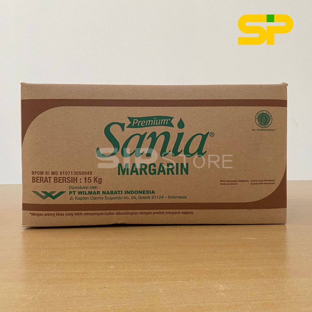 SANIA Margarin Premium / Premium Margarine SANIA 15kg / Mentega SANIA Butter