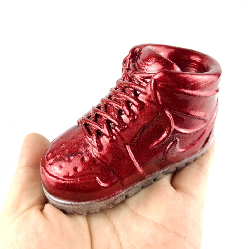Siy Sepatu Cetakan Silikon Untuk Membuat, Sepatu Cetakan Ornamen Rumah 3D Shoes Mold Untuk Kerajinan Tangan DIY