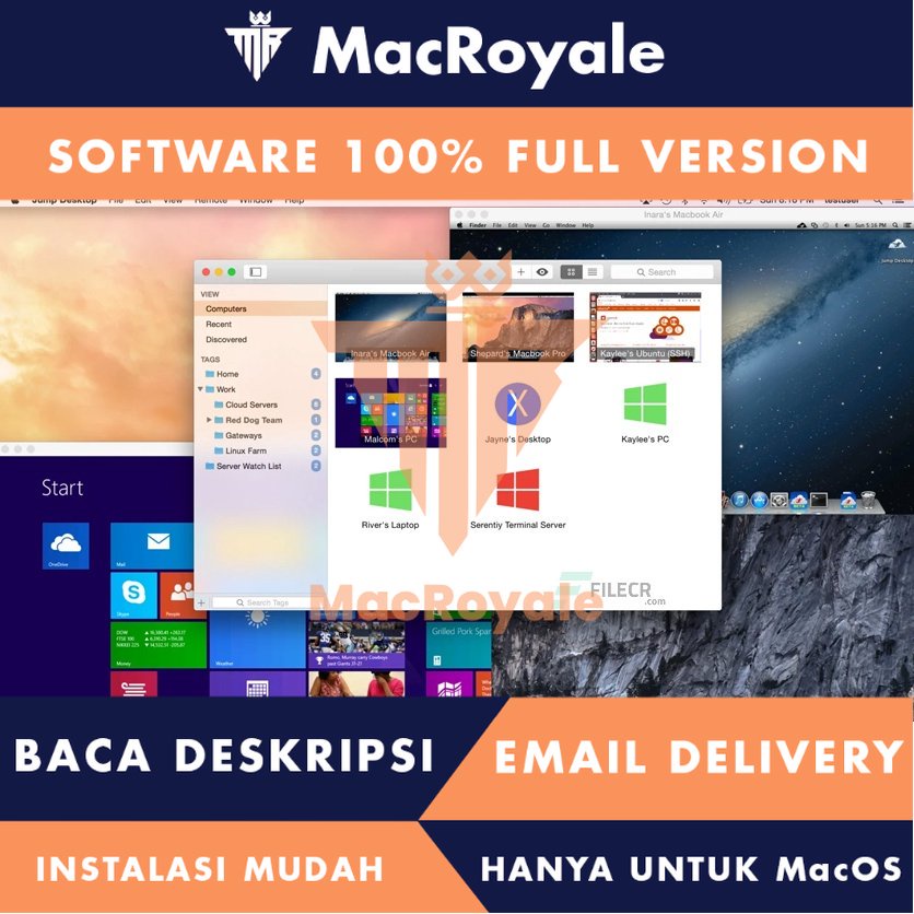 [MacOS] Jump Desktop (RDP, VNC, Fluid) Full Version Lifetime Full Garansi