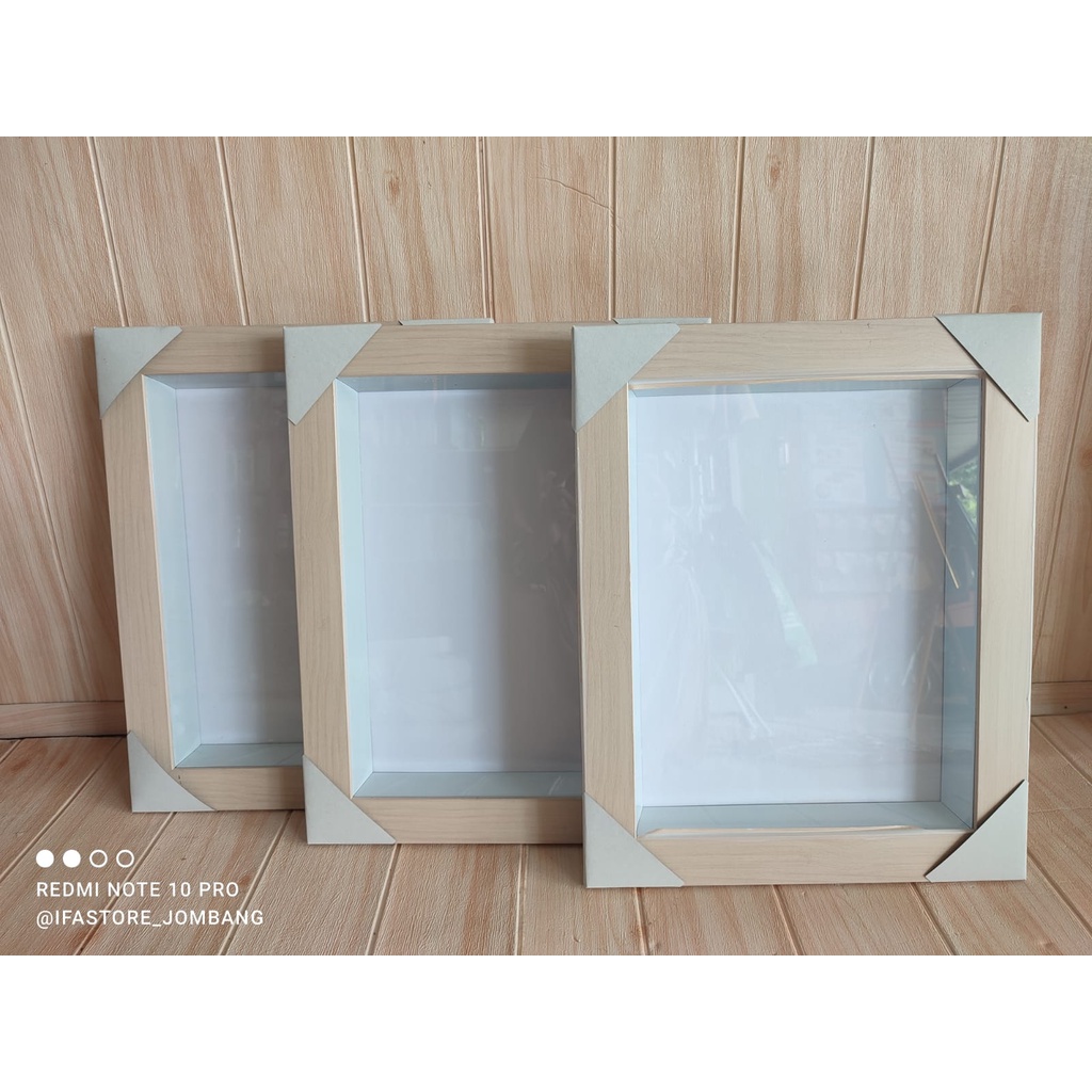 Pigora Mahar 30 x 40 cm Motif Kayu