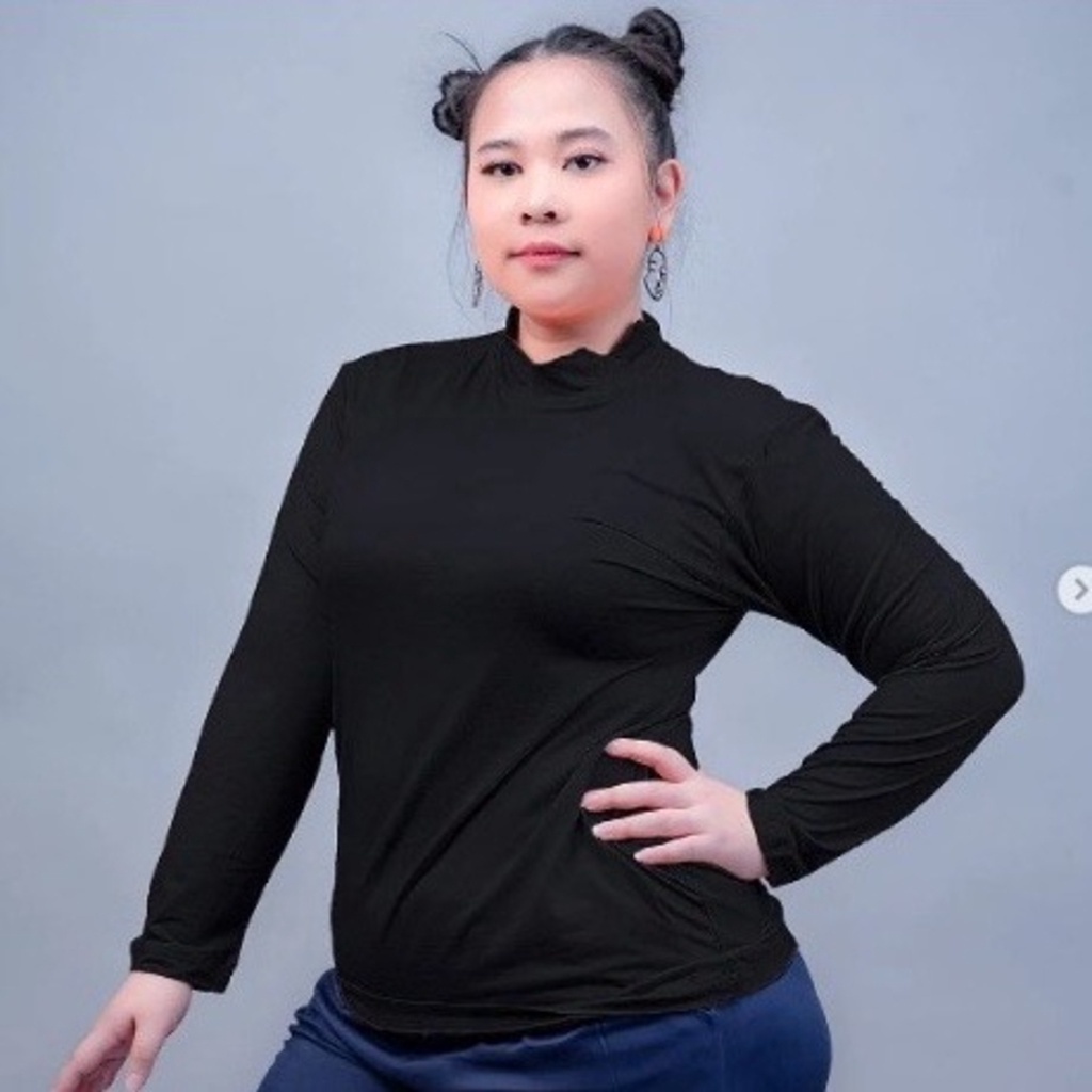 MANSET JUMBO LENGAN PANJANNG WANITA / XXL to XXXXL / MANGSET BADAN / MANSET BAJU DAN KAOS / ATASAN DALAMAN KAFTAN / INNER MANSET