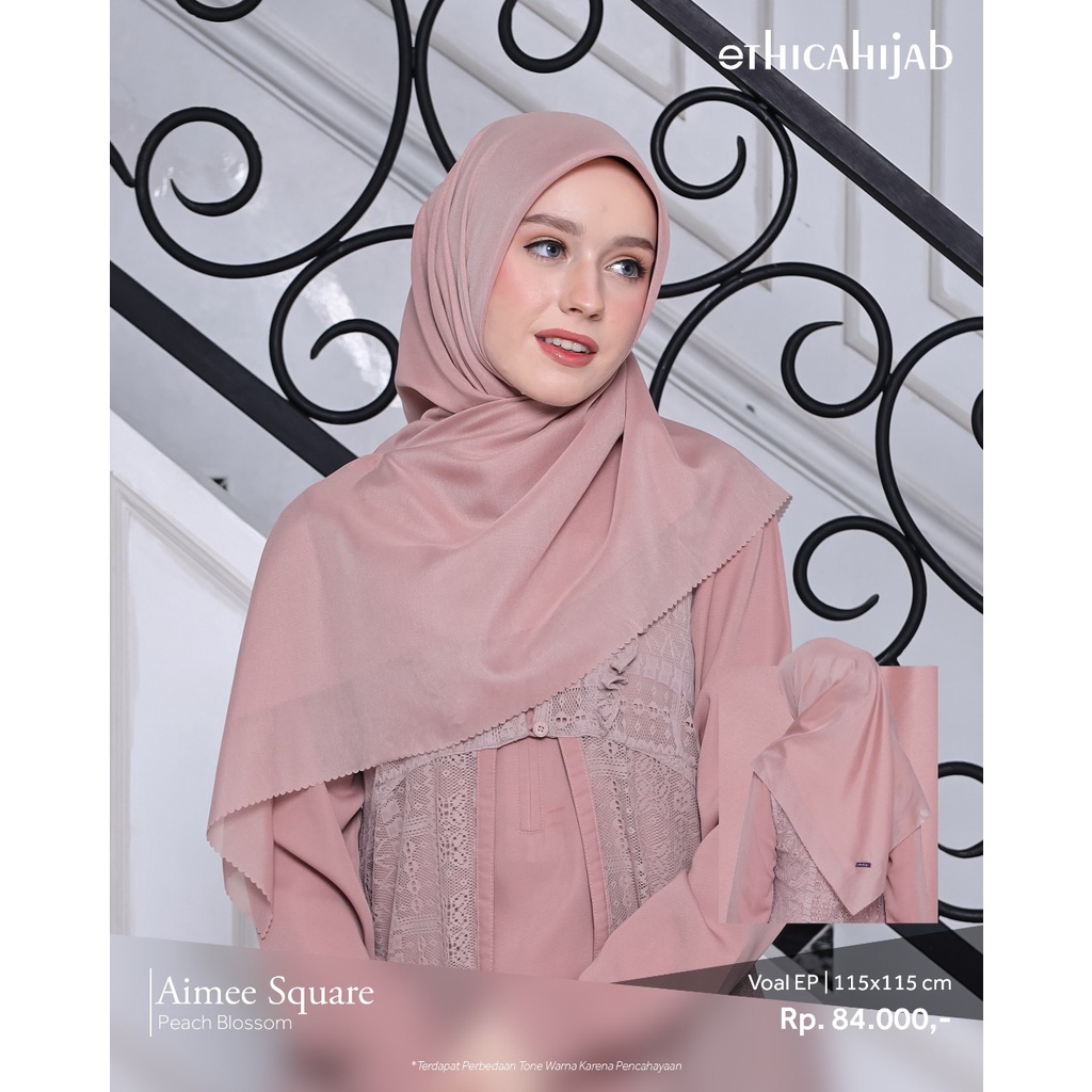 [Terbaru] Ethica Hijab Segitiga Aimee Square Ready