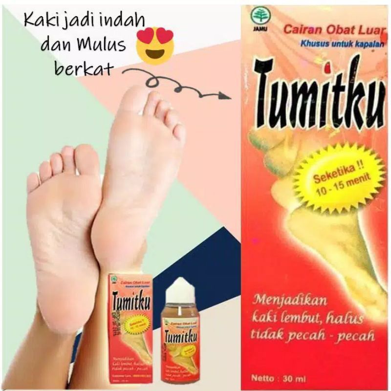 tumitku obat kaki kapalan dan pecah-pecah Original BPOM