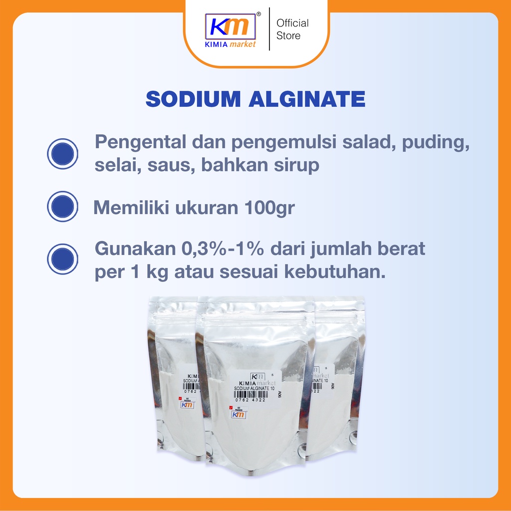 

Classica2106 Sodium Alginate Food Grade 100Gr Thickener For Food