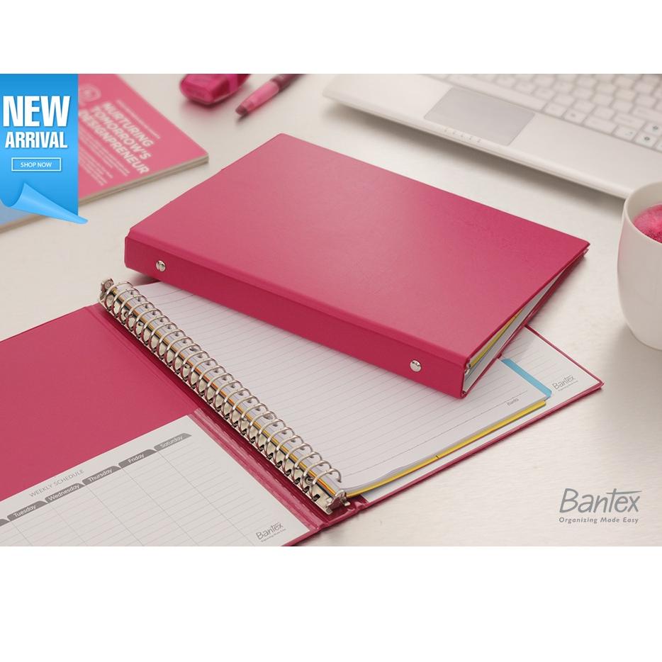

Super Model Bantex Binder Note B5 26 Ring Besi Loose Leaf Multiring Binder Grape 1326 61